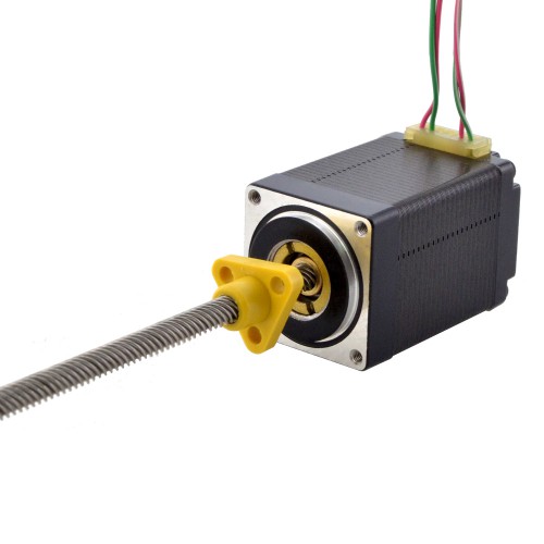 NEMA 11 External Acme Linear Schrittmotor 11E18S1004ND5-150RS Linearhub 10,16mm Hublänge 150mm