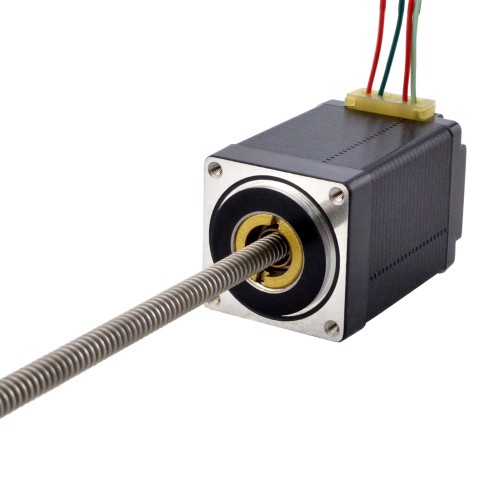 NEMA 11 Non-Captive Acme Linearführung Schrittmotor 11N18S1004FD5-200RS 0,12Nm Linearhub 1,27mm Hublänge 200mm