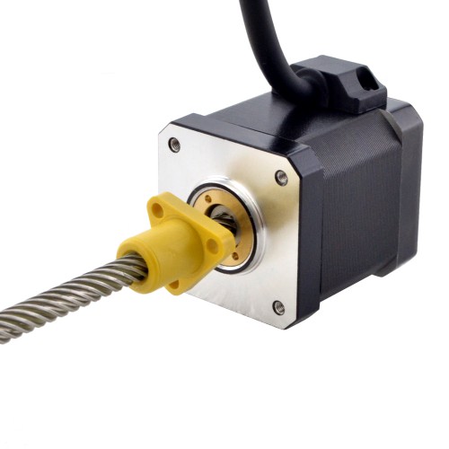 NEMA 17 External Acme Linearaktuator Schrittmotor 17E19S2504YF5-150RS Linearhub 25,4mm Hublänge 150mm