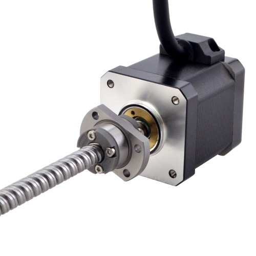 NEMA 17 External Kugelgewindetriebe Linear Schrittmotor 17E19S2504BMB5-150RS Linearhub 8mm Hublänge 150mm
