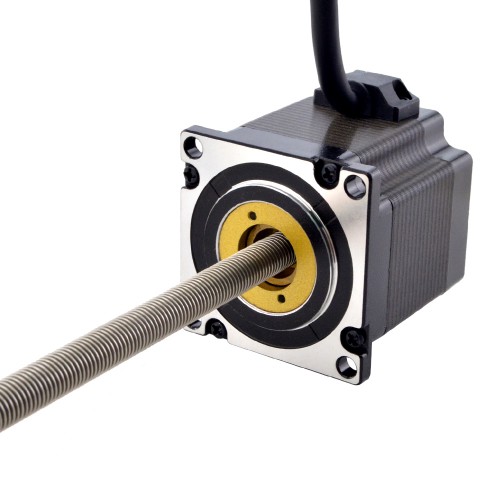 NEMA 23 Non-Captive Acme Linearaktuator Schrittmotor 23N22S3004FG5-250RS Linearhub 1,27mm Hublänge 200mm