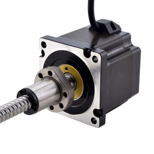 NEMA 34 External Kugelgewindetriebe Linear Schrittmotor Actuator 34E30S5504B1N5-200RS Linearhub 10mm Hublänge 200mm