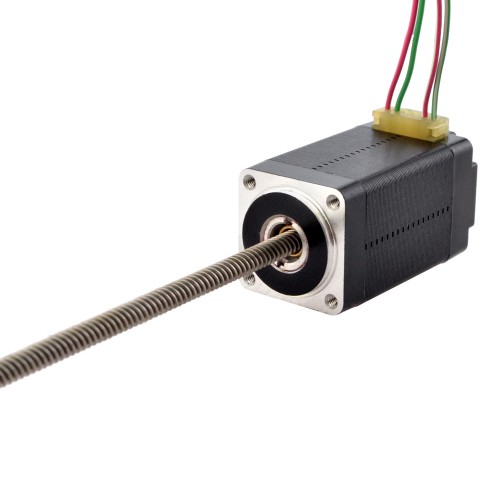 NEMA 8 Non-Captive Acme Linearaktuator Schrittmotor 8N15S0504DC5-150RS Linearhub 4mm Hublänge 150mm