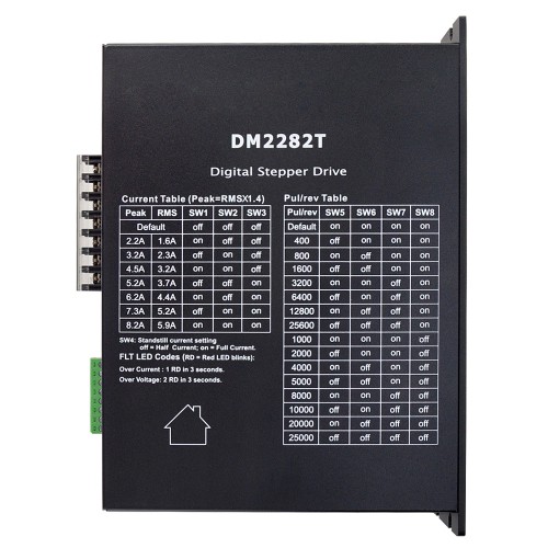 Digitaler Schrittmotor Treiber DM2282T für Nema 34,42 Schrittmotor