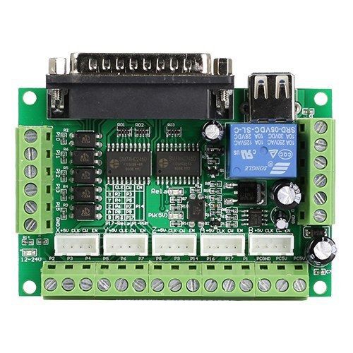 5 Achse CNC Breakout Board (Unterstützt MACH3, KCAM4, EMC2)