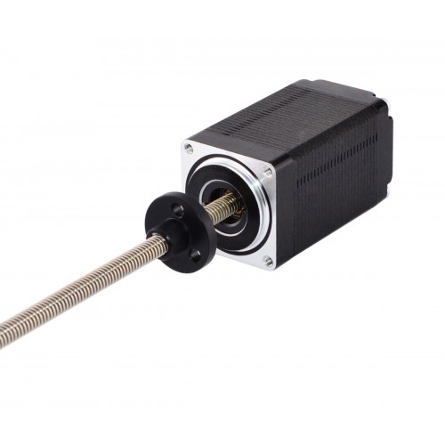 Nema 11 External Trapezspindel Linear Schrittmotor 11LS20-0674E-100B 0,67A Linearhub 2mm