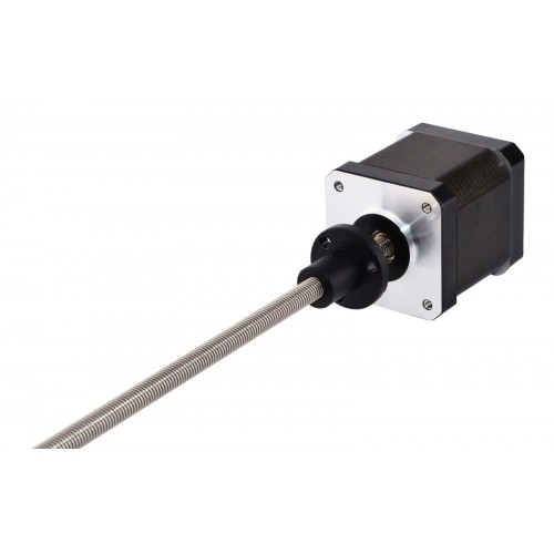 Nema 17 External Linear Schrittmotor 17LS19-1684E-200D Linearhub 2mm Hublänge 200mm 44Ncm