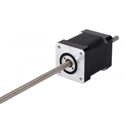 Nema 14 Non Captive Linear Schrittmotor 14LS17-09149-250N Linearhub 1,27mm Hublänge 250mm