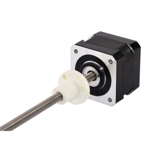 Nema 17 External Linear Schrittmotor 17LS13-1504P-150E Linearhub 0,794mm Hublänge 150mm
