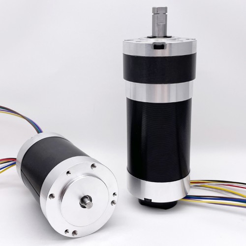 2 Stück Φ60mm 12V/24V BLDC Planetengetriebemotor GMP60-TEC56100 200kg.cm 18-132W mit Planetengetriebe