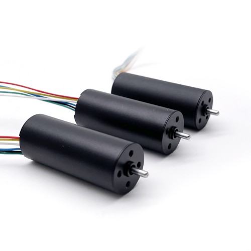 2 Stück Φ16mm 12/24V bürstenloser kernloser Gleichstrommotor TBC1640 0,05 kg.cm 2,7W-7,6W Welle 2mm