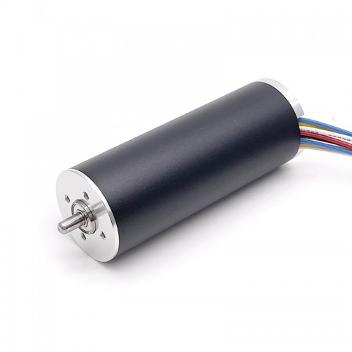 2 Stück Φ22mm 12/24V Bürstenloser Kernloser Motor TBC2260 0,8kg.cm 40W Wellendurchmesser 2mm