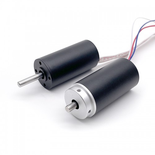 2 Stück Φ28mm 24V Bürstenloser Kernloser Motor TBC2854 0,8kg.cm/2,2kg.cm 15,2W/41W Wellendurchmesser 5mm