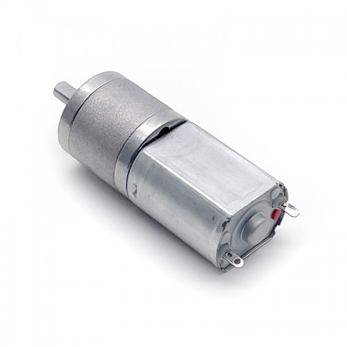 2 Stück Φ20mm 6V/12V Bürsten PMDC Getriebemotor GM20-130SH mit Verhältnis 29~488 Stirnradgetriebe