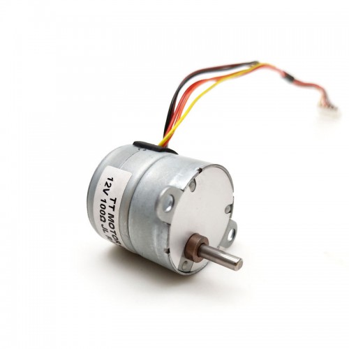 2 Stück 12V Mikro DC Schrittgetriebemotor GM25-25BY 7.5° 120mA 500g,cm 4 Phasen mit Untersetzung 10~100 Getriebe