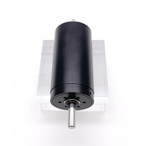 2 Stück Φ40mm 12V/24V Doppelwellen Bürsten Eisenlose Motoren TDC3571 2000g.cm Wellendurchmesser 6mm/4mm