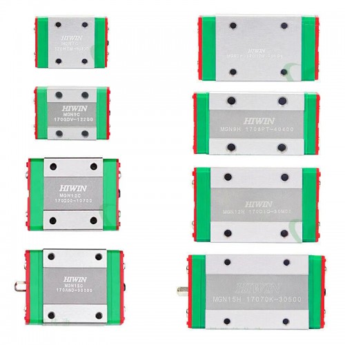 HIWIN Linearschienenblöcke / Linearführung schlitten MGN7 MGN9 MGN12 MGW15 MGN/MGW