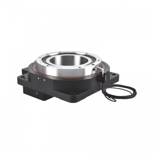ZCT200-10/ZCT200-18 Hohlstellantrieb Rundschalttisch, Eingangswelle 19mm, Untersetzung 10:1 18:1 für 80 mm 750W AC Servomotor/Schrittmotor