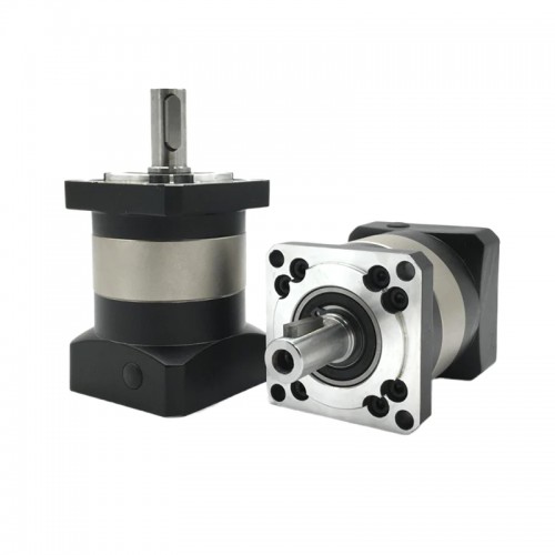 PW060 Serie Schrägverzahntes Planetengetriebe, Eingangswelle 6,35/8/9,525/11/14 mm für Nema23 Schrittmotor/Nema 24 Schrittmotor