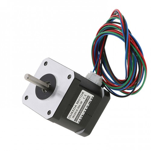 Oukeda Nema 17 Hochtemperatur Schrittmotor OSP001461 1.8deg 60Ncm Isolationsklasse B 180℃