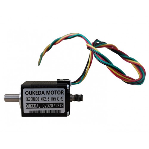 Oukeda NEMA8 Hohlwellen Schrittmotor OSP001493 1,8° 1,8Ncm für Bestückungsautomaten