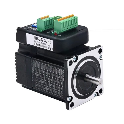 JMC NEMA 23 Integrierter Closed Loop Schrittmotor mit Treiber IHSS57-36-10/20/SC 1,8 Grad 1Nm/2Nm/3Nm 4A/5A 36V 2 Phasen