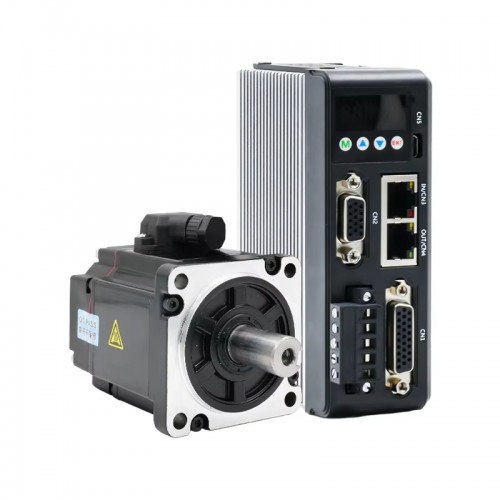 200W 36V DC Servomotoren Kit 60ASM200-5-1024C+MCAC610 0,64N.m 7,5A 3000 U/min mit MCAC610 Servotreiber