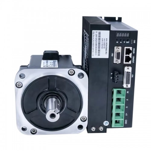 1,5KW DC Servomotoren Kit 130ASM1500-2500C+MCAC8A0 48V 4,78Nm 37A 3000U/min mit MCAC610 Servotreiber