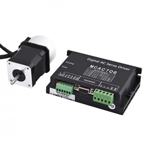 64W Nema 17 DC Servomotoren & Servoantriebe Kit 24V 3,13A 0,2N.m 3000 U/min 42 x 42mm mit 1000 Zeilen Encoder