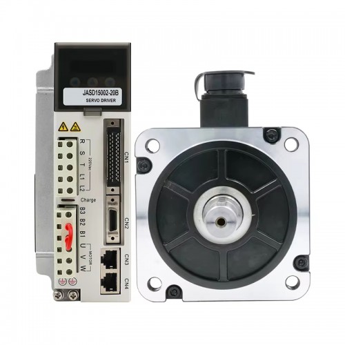 1,5KW AC Servomotor Kit 130JASM515215K-17BCW-SC+JASD15002-20B 9,55Nm 1500U/min 6,2A mit JASD15002 Servoantrieb