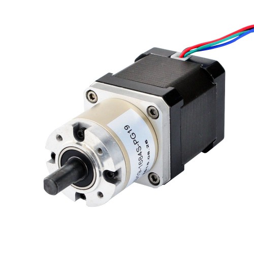 Nema 17 Planetengetriebe Schrittmotor L=48mm 17HS19-1684S-PG19 mit 19:1 Planetengetriebe