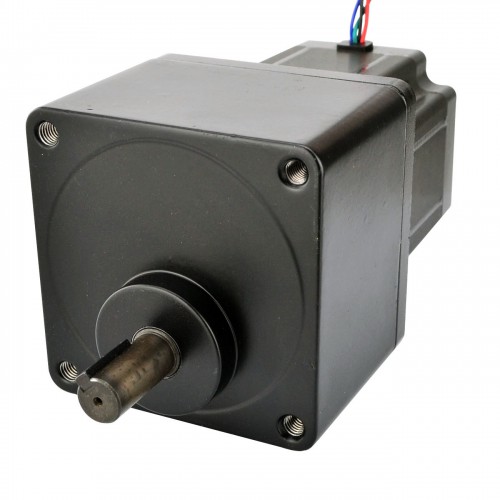 Nema 34 Stirnradgetriebe Schrittmotor 34HS38-4004D-SG9 mit Hinterwelle und 9:1 Stirnradgetriebe