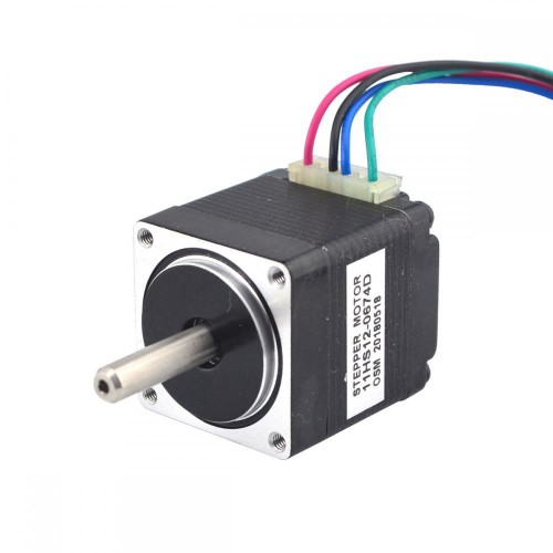 Nema 11 Doppelwellen Schrittmotor 11HS12-0674D 1,8deg 7Ncm 3,75V 4 Drähte