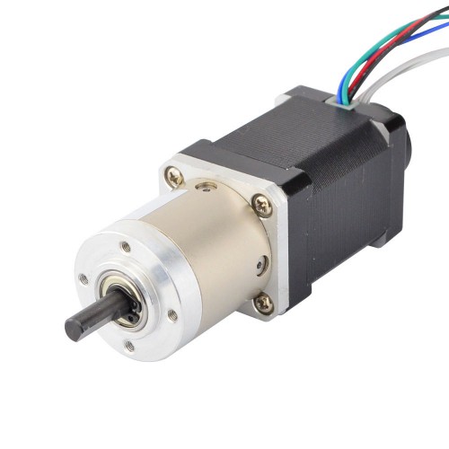 Nema 14 Closed-loop Getriebe Schrittmotor 3 Phasen L=52mm Übersetzungsverhältnis 13,73:1 Encoder 300CPR