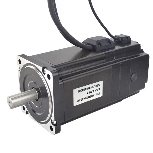 Nema 34 Closed Loop Schrittmotor 34E1KBK50-85 P-Serie 8,5Nm mit Elektromagnetischer Bremse