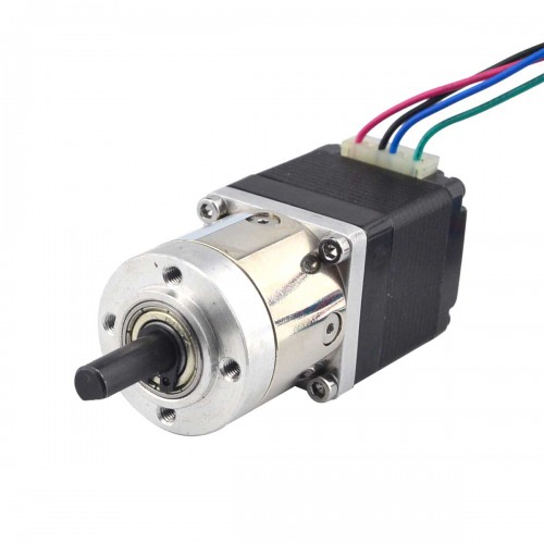 Nema 11 Doppelwellen Planetengetriebe Schrittmotor (Hohle Hinterwelle) mit 5:1 Planetengetriebe