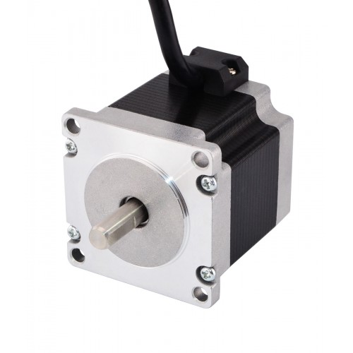 Nema 23 Doppelwellen Schrittmotor 23HM20-0384D 0,9 Grad 0,9Nm 4 Drähte