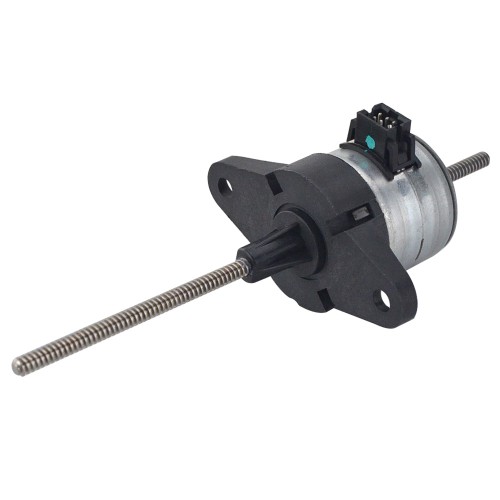 Φ27x30,8mm Non-Captive Permanentmagnet Linearer Schrittmotor 28LN24L01-233 Linearhub 1mm Hublänge 120mm