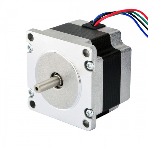 Nema 23 Doppelwellen Schrittmotor 23HS16-2804D 2V 1,8 Grad 0,55Nm 4 Drähte