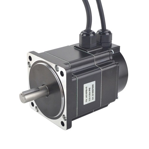 Nema 34 Wasserdichter Closed Loop Schrittmotor 34E1KIP65-45 P-Serie IP65 4,5Nm mit Encoder 1000CPR