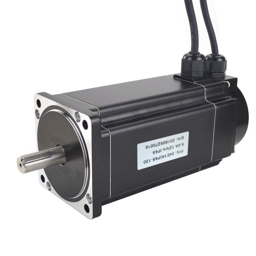 Nema 34 Wasserdichter Closed Loop Schrittmotor 34E1KIP65-120 P-Serie IP65 12Nm mit Encoder 1000CPR
