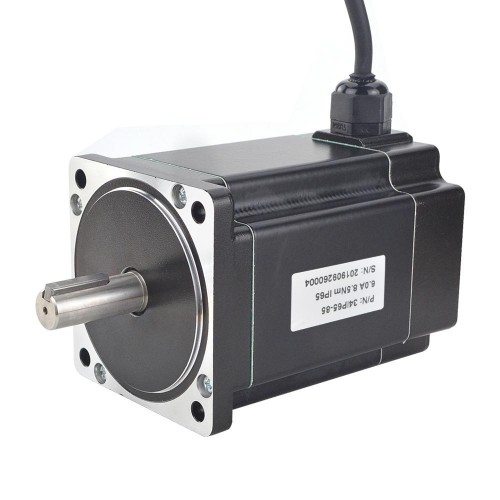 Nema 34 Wasserdichter Schrittmotor 34IP65-85 P Serie IP65 6,0A 8,5Nm