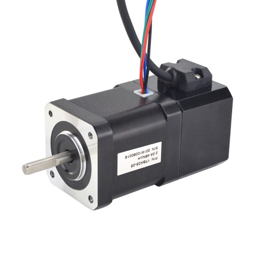 Nema 17 P Serie Schrittmotor 17BK05-05 48Ncm mit Elektromagnetischer Bremse