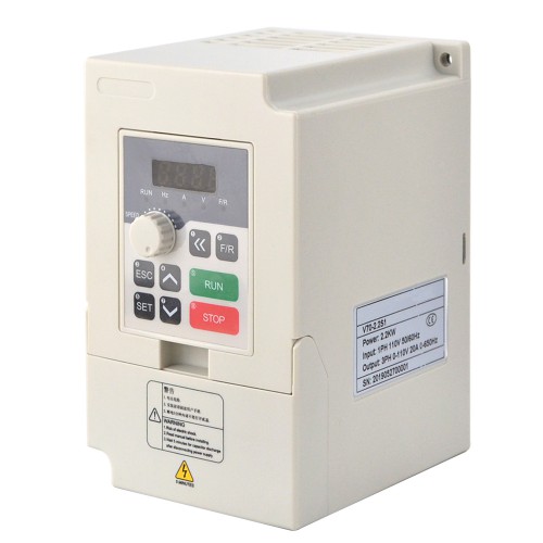 2,2kW Frequenzumrichter (VFD) V70-2.2S1 Spindelmotor Frequenzumrichter 3PS 20A 110V