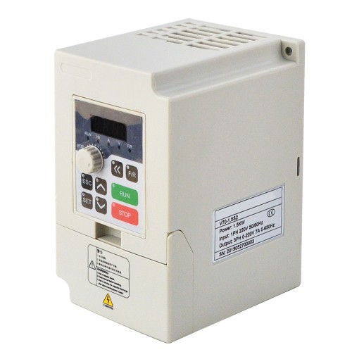1,5kW Spindelmotor Frequenzumrichter (VFD) V70-1.5S2 2PS 7A 220V