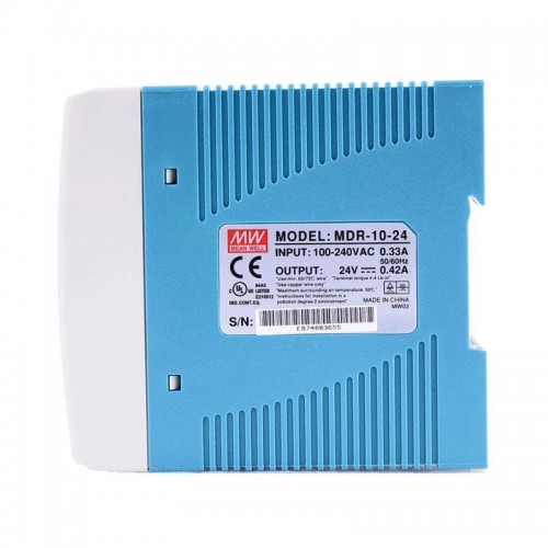 MeanWell MDR-10-24 Hutschienen Netzteil 24V 0,42A 10W