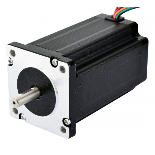 Nema 24 Doppelwellen Schrittmotor 24HS39-3008D Unipolar/Bipolar 4Nm 8 Drähte