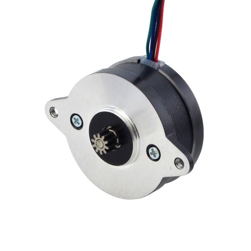 E-Serie Nema 14 Runder Schrittmotor 14RE07-1004VRN 0,9 Grad 8Ncm 1,0A Φ36x17mm 4 Drähte