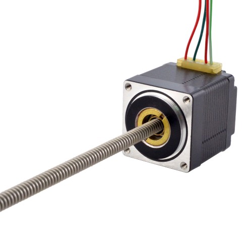 NEMA 11 Non-Captive Acme Linearführung Schrittmotor 11N13S1004FD5-200RS Linearhub 1,27mm Hublänge 200mm