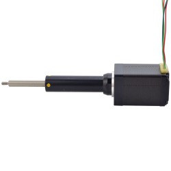 NEMA 11 Captive Linear Schrittmotor Linearaktuator 11C18S1004HD5-051RS Linearhub 5,08mm Hublänge 50,8mm 0,1Nm